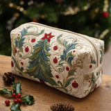 Quilted cosmetic bag - Star garland — view 1