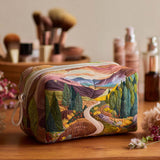Quilted cosmetic bag - Peaceful Valley — view 1