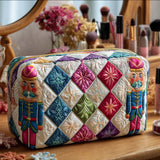 Quilted cosmetic bag - Christmas soldier — view 1