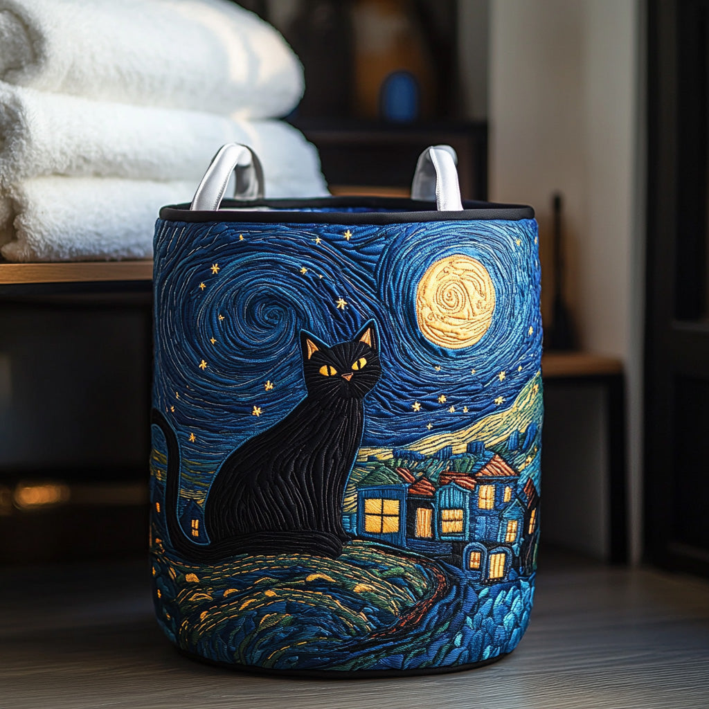 Quilted laundry basket - Decorative prints — view 1