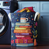 Quilted laundry basket - Literature pattern — view 1
