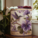 Quilted laundry basket - Hummingbird — view 1