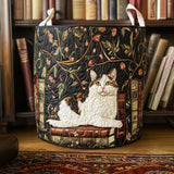 Quilted laundry basket - Cats — view 1