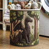 Quilted laundry basket - Warm and Intensive pattern — view 1