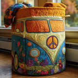 Quilted Laundry Basket – Sunny Street — view 1
