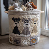 Quilted laundry basket - Snaucer — view 1