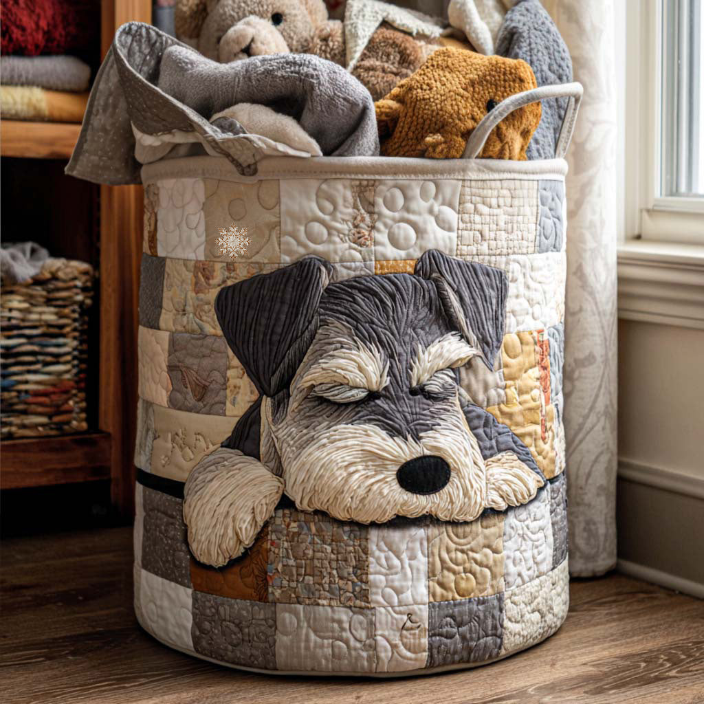 Quilted laundry basket - Snaucer — view 1