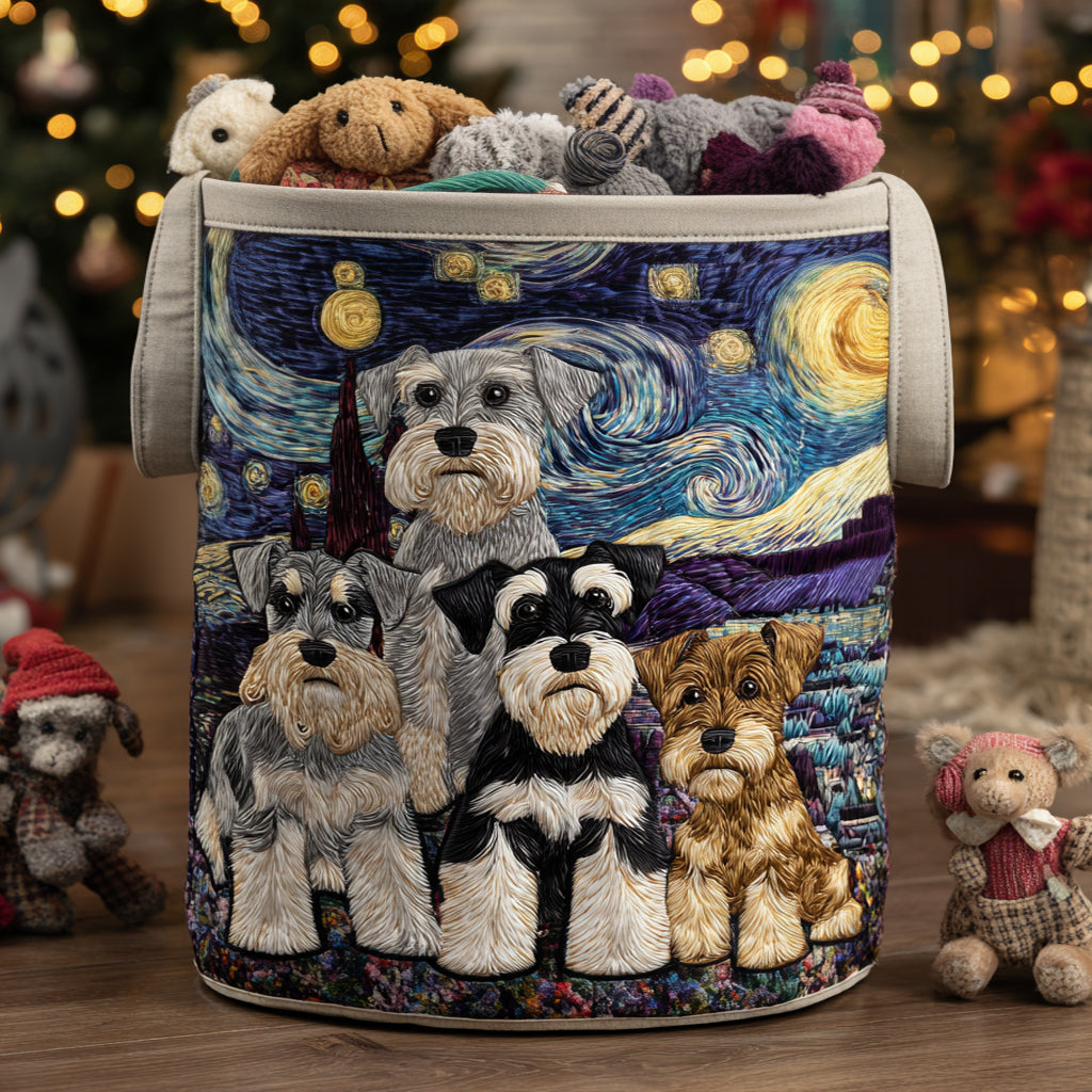 Quilted laundry basket - Snaucer — view 1