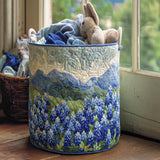 Quilted laundry basket - Wild West style — view 1