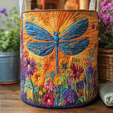 Quilted laundry basket - Floral pattern — view 1