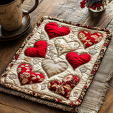 Quilted place mat - Loving Layers — view 1