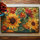 Quilted Placemat - Sunflowers Sunburst — view 1
