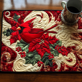 Quilted Coaster - Scarlet Solace — view 1