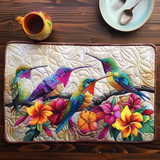 Quilted coaster - Merry bird song — view 1