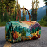 Quilted travel bag - Shining forest — view 1