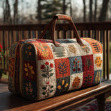 Quilted travel bag - Delicate flowers — view 1