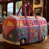 Quilted travel bag - Hippie bus — view 1
