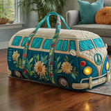 Quilted travel bag - Hippie van — view 1