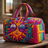 Quilted Travel Bag - Hippie Day — view 1