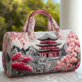 Quilted travel bag - Japanese atmosphere — view 1