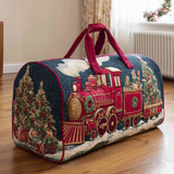 Quilted travel bag - Christmas train — view 1