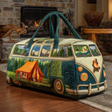 Quilted travel bag - Camping bus — view 1