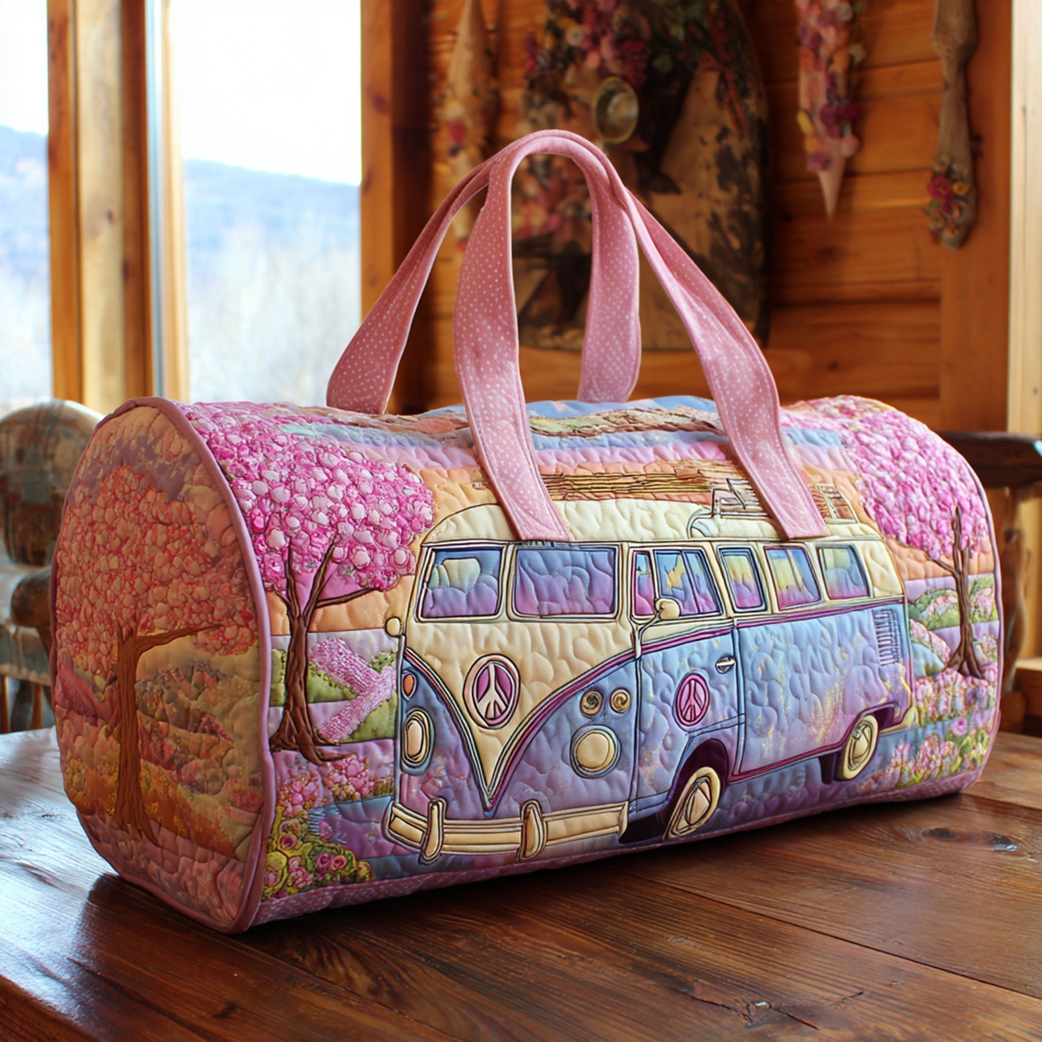 Quilted travel bag - Classic, large size — view 1