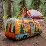 Quilted travel bag - Motorhome in the forest — view 1