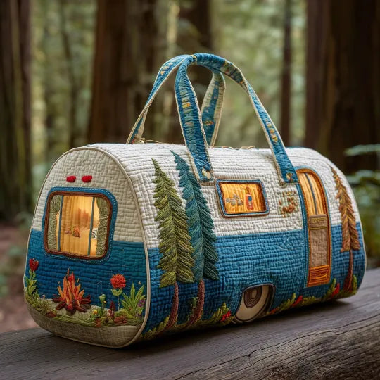 Quilted travel bag - Caravan — view 1