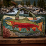Quilted Travel Bag - Brook Trout — view 1