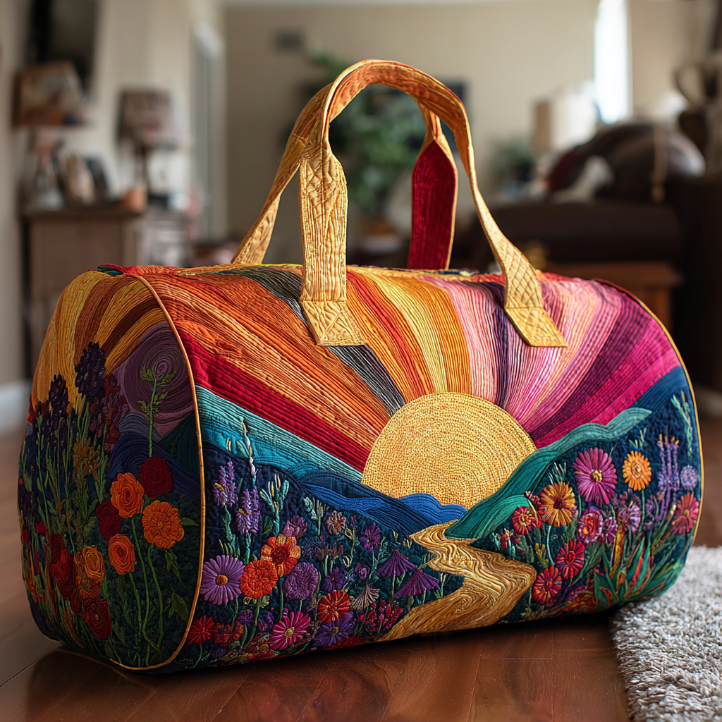 Quilted travel bag - Bright dawn — view 1