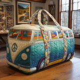 Quilted travel bag - Retro bus — view 1