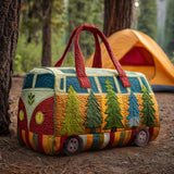 Quilted travel bag - Retro bus II — view 1