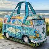 Quilted travel bag - Retro travel — view 1
