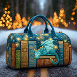 Quilted Travel Bag - Dragon and Book of Magic — view 1