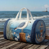 Quilted travel bag - Seagull — view 1