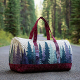 Quilted travel bag - Winter landscape — view 1