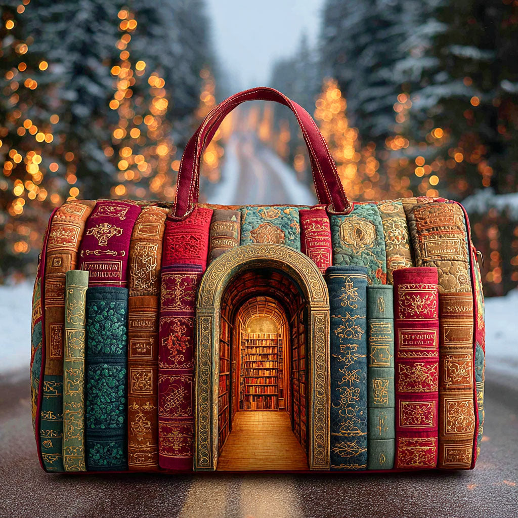 Quilted Travel Bag - Secret Library — view 1
