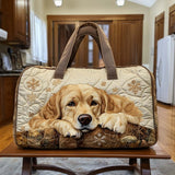 Quilted Travel Bag - Fun pattern — view 1