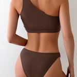 Summer - one shoulder bikini with ring — view 5
