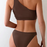 Summer - one shoulder bikini with ring — view 5