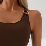 Summer - one shoulder bikini with ring — view 6