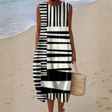 Summer - stylish graphic dress — view 1