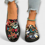 Summer - multicolored floral moccasins — view 2