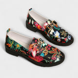 Summer - multicolored floral moccasins — view 6