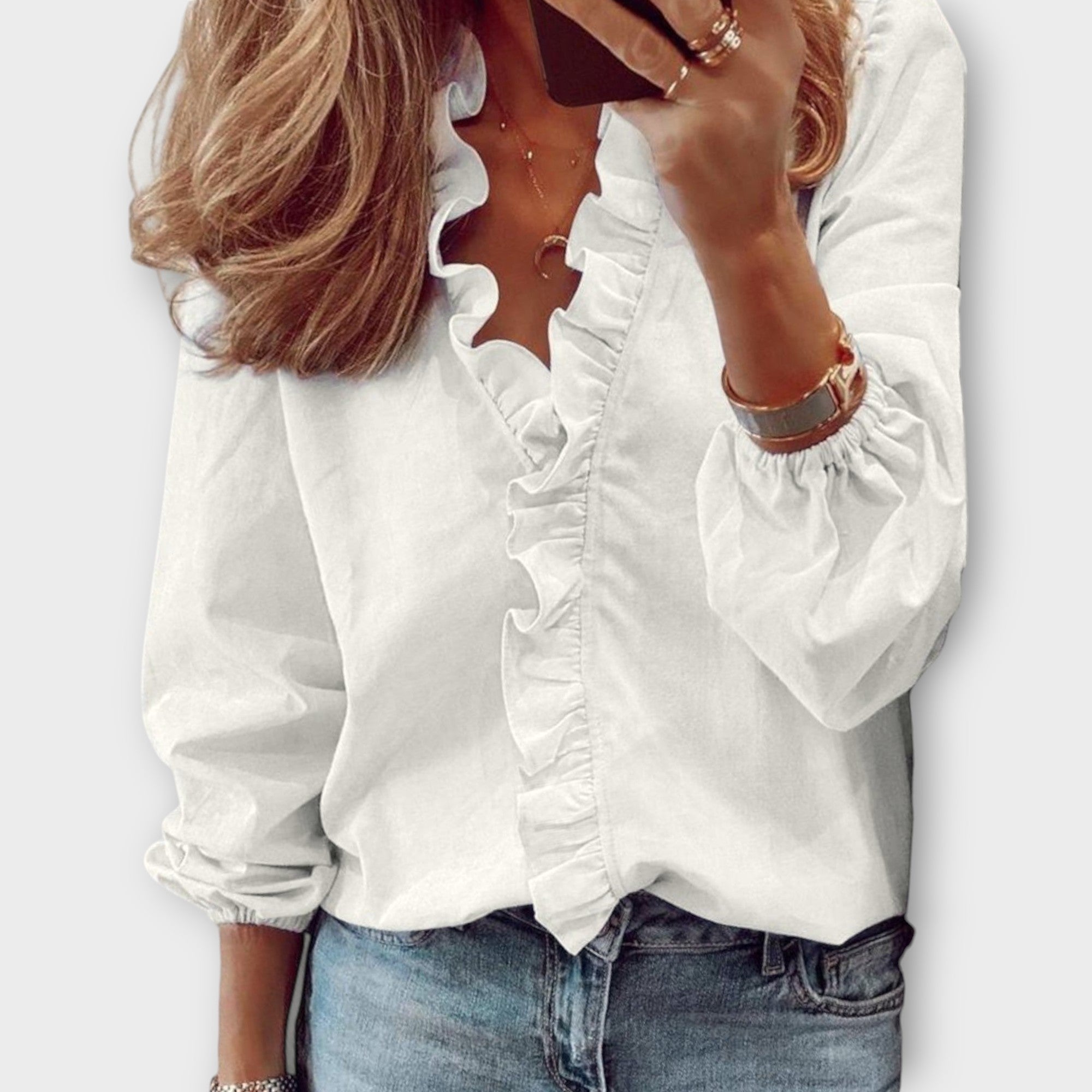Sydney - elegant summer blouse — view 1