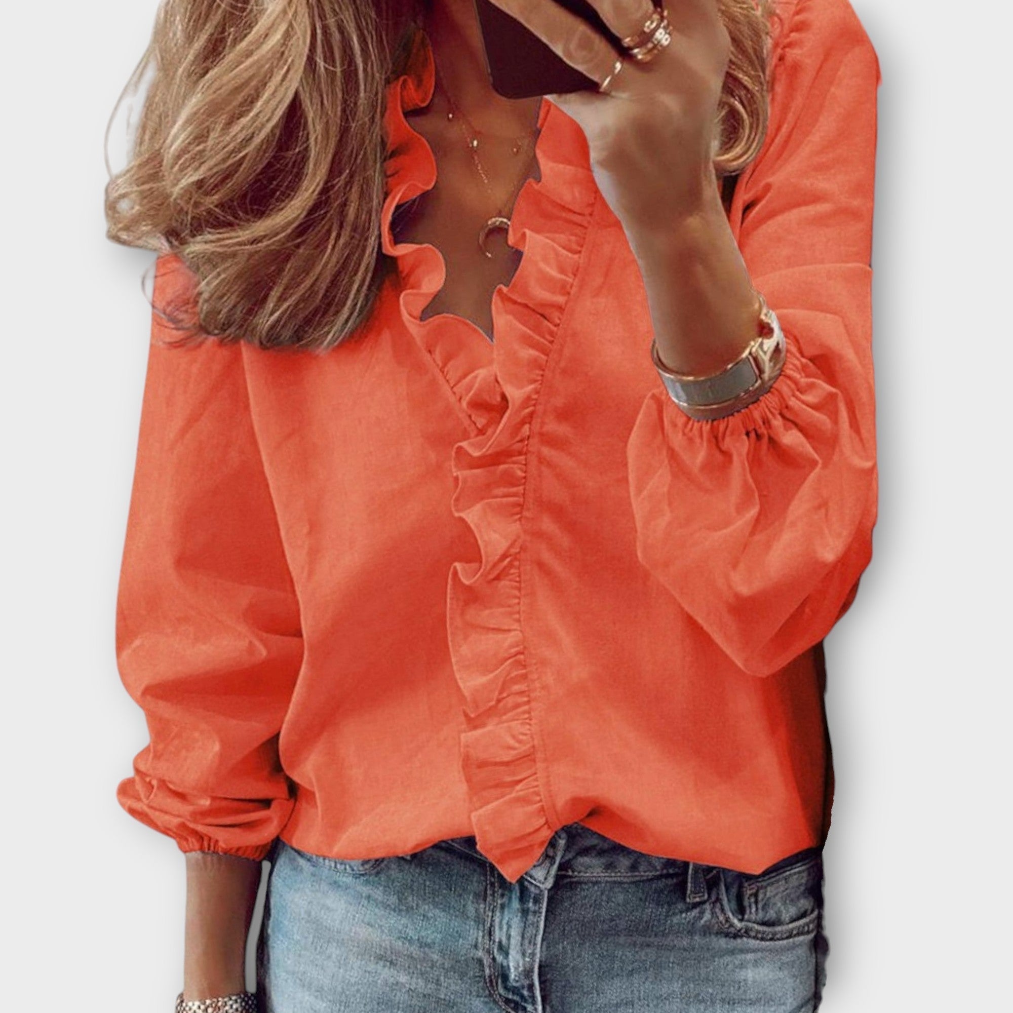 Sydney - elegant summer blouse — view 4