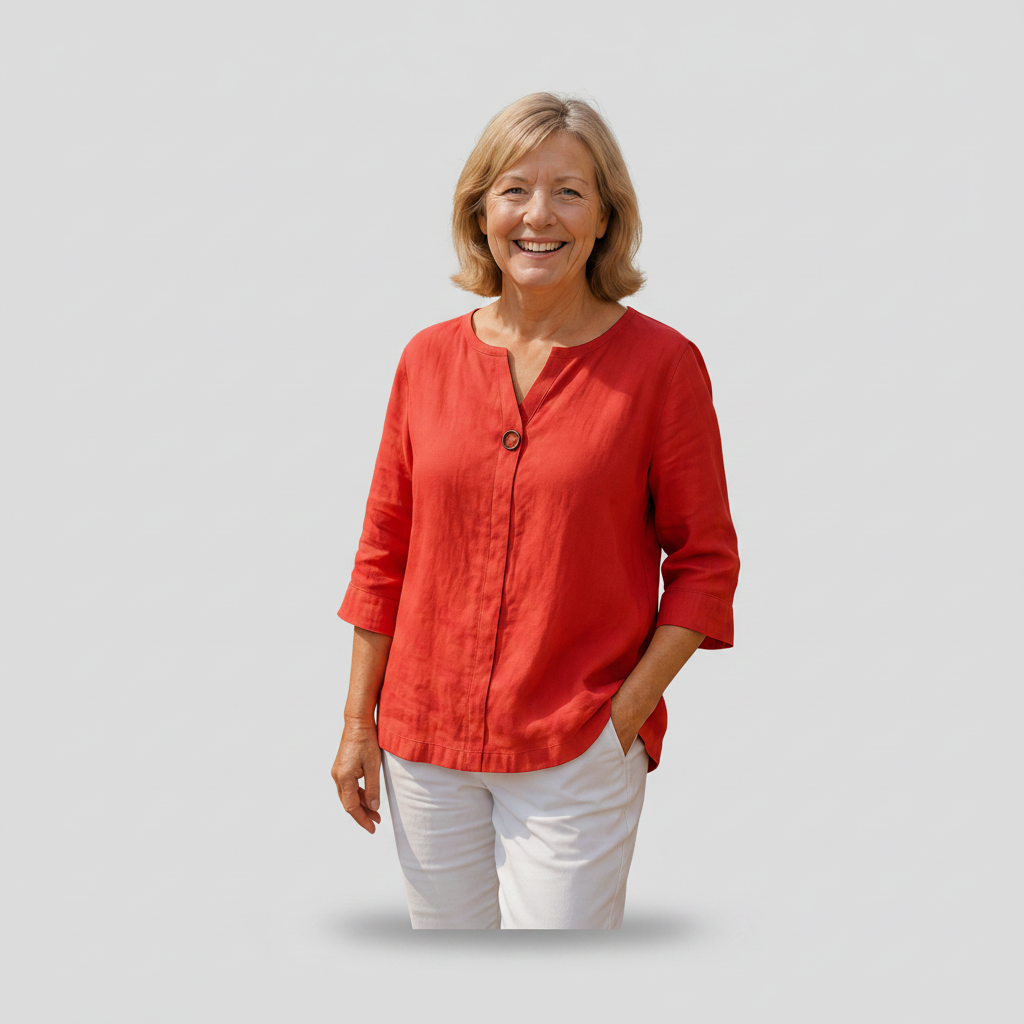 Sydney - Lightweight Draped Blouse — view 3