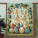 Woven blanket - Charming spring — view 1
