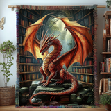 Woven Blanket - Dragon Literature — view 1